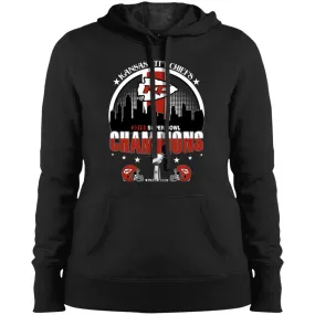 Nfl – Kansas City Chiefs 2019 Super Bowl Champions Football Women Hooded Sweatshirt