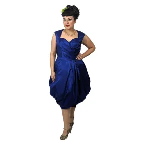 Night at the Opera Dress in Cobalt Blue