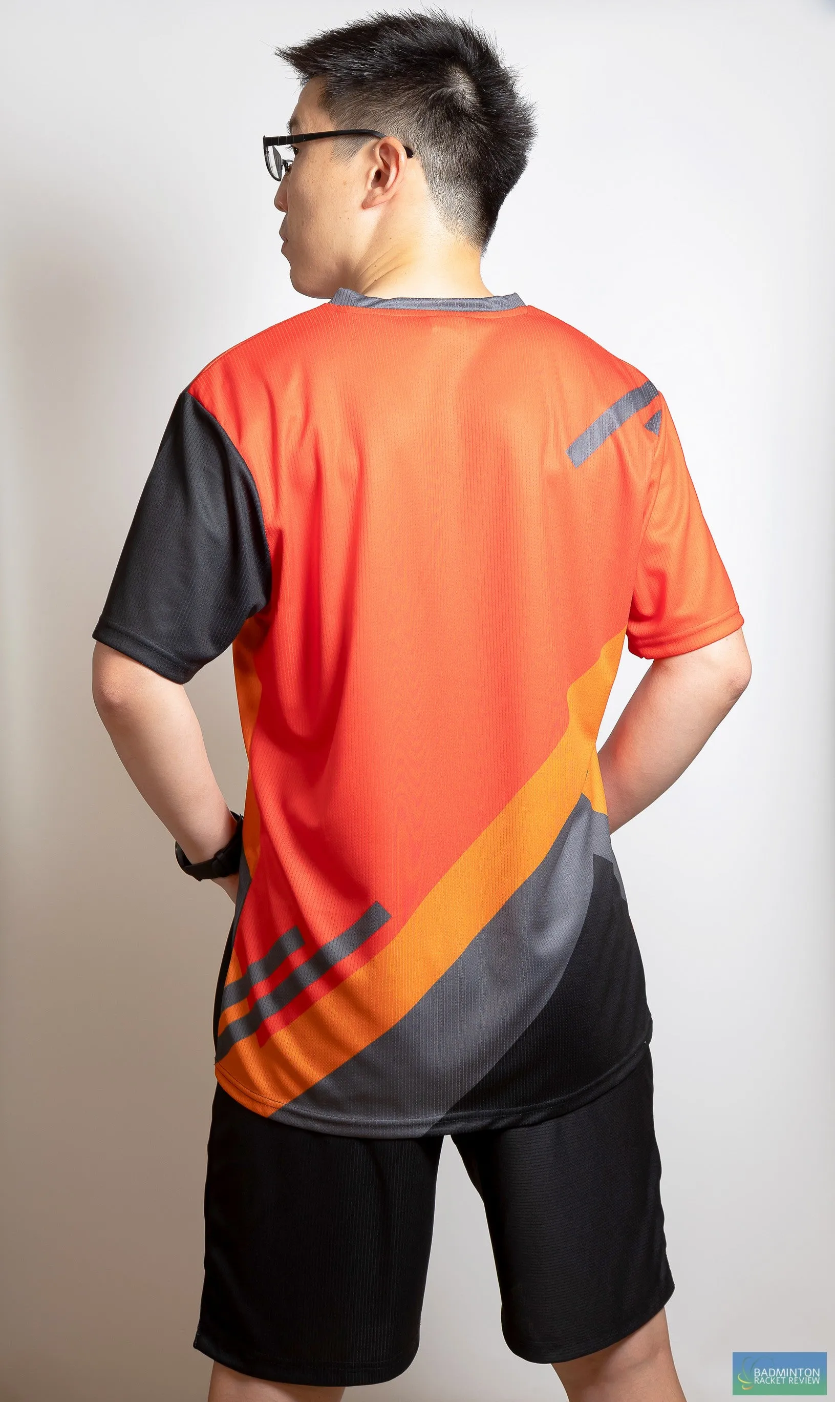 On fire Badminton/Tennis/Squash T-Shirt and Shorts