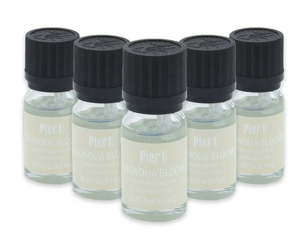 Pier 1 Set of 5 Magnolia Blooms Fragrance Oils