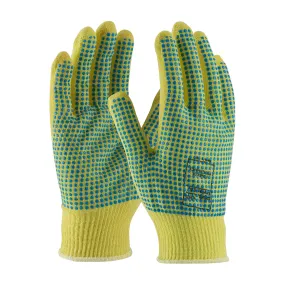 PIP 08-K200PDD  Kut Gard Seamless Knit Kevlar with Double-Sided PVC Dot Grip Safety Glove (One Dozen)