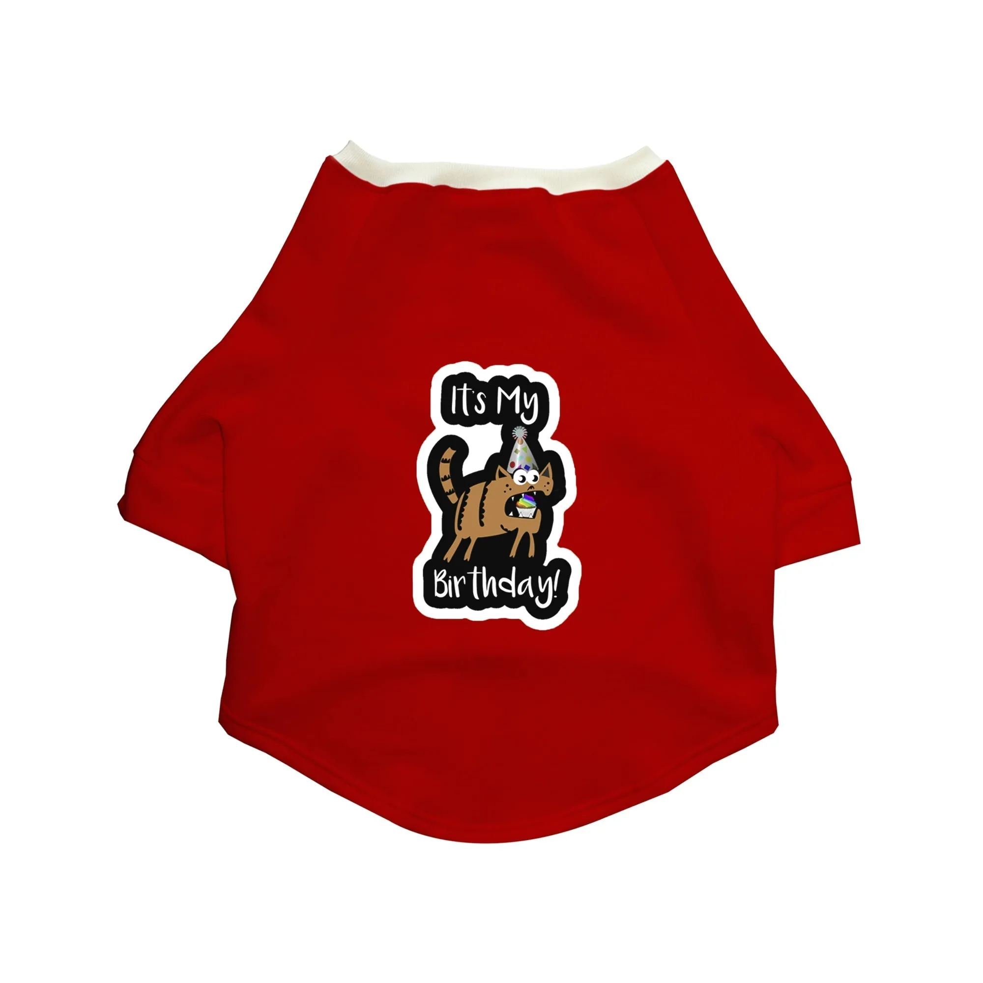 "It's My Birthday!" Printed Dog Technical Jacket