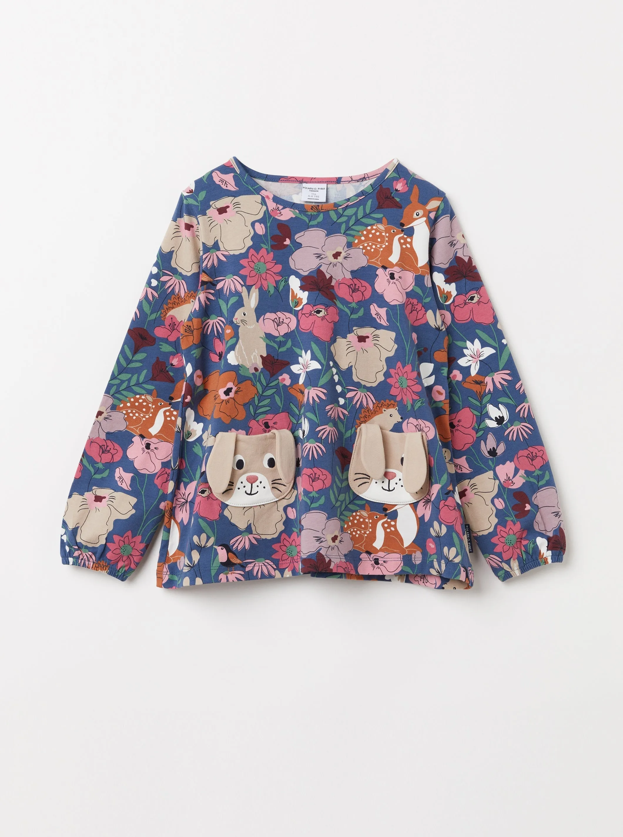 Rabbit Applique Kids Top