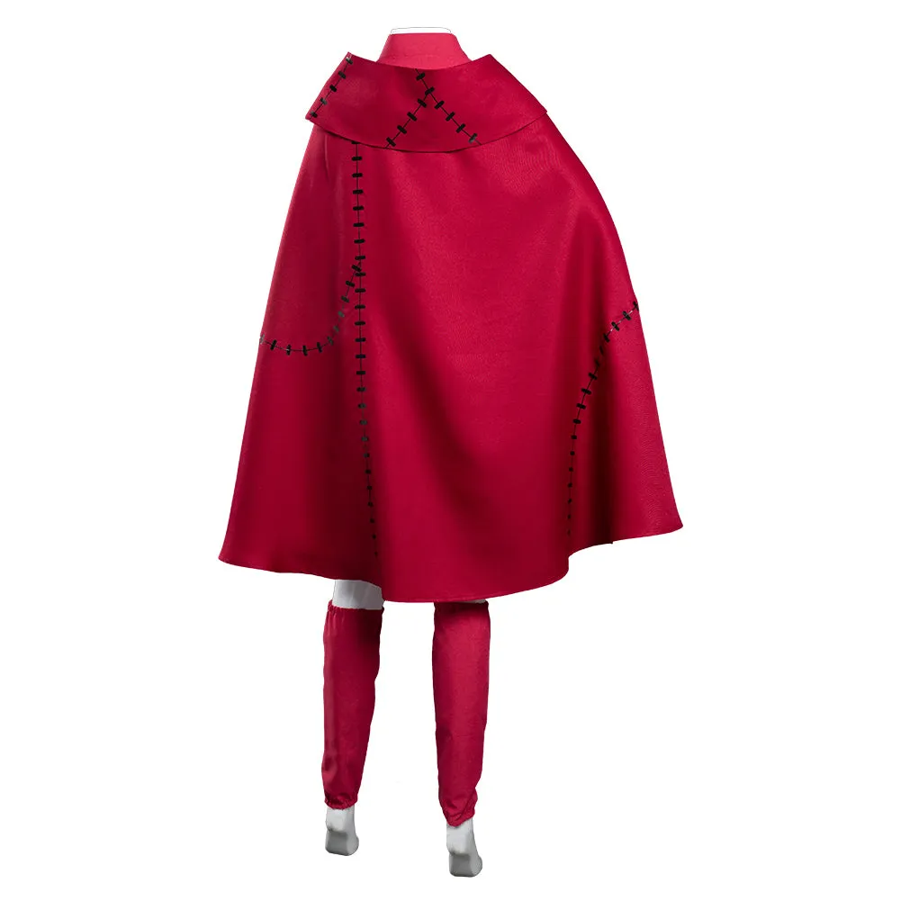 Red Cloak Outfits Halloween Carnival Suit Cosplay Costume