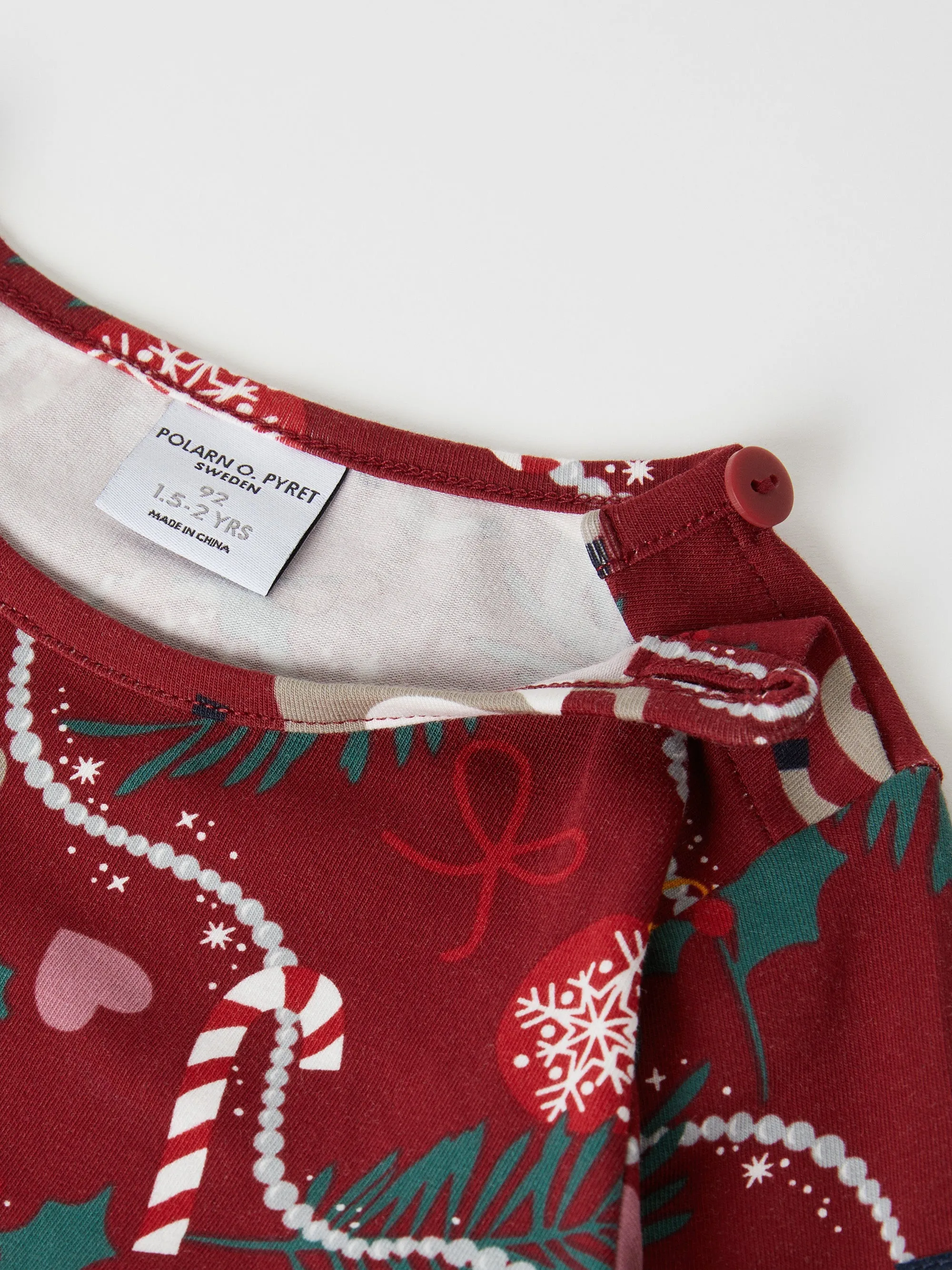 Reindeer Pocket Kids Top