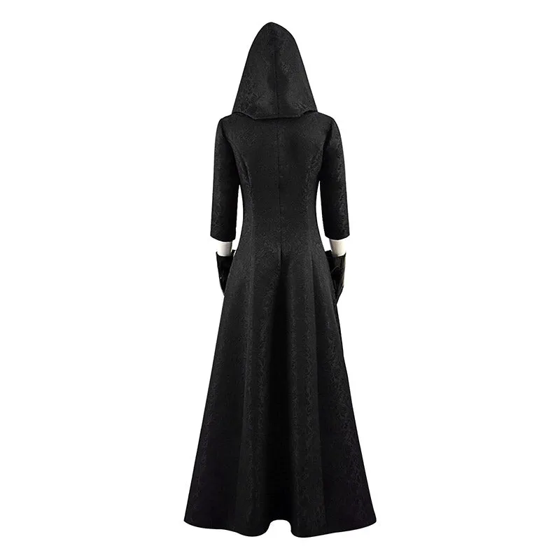 Resident Evil Village Daughters Dimitrescu Daniela Cosplay Costume Vampire Lady Dress Outfit With Cape