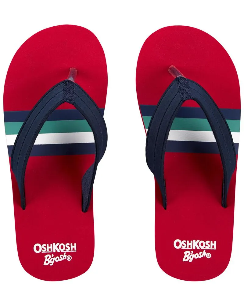 Retro Stripe Flip Flop