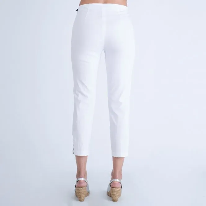 Robell LENA Stretch trousers with Ladder Detail. All Colours