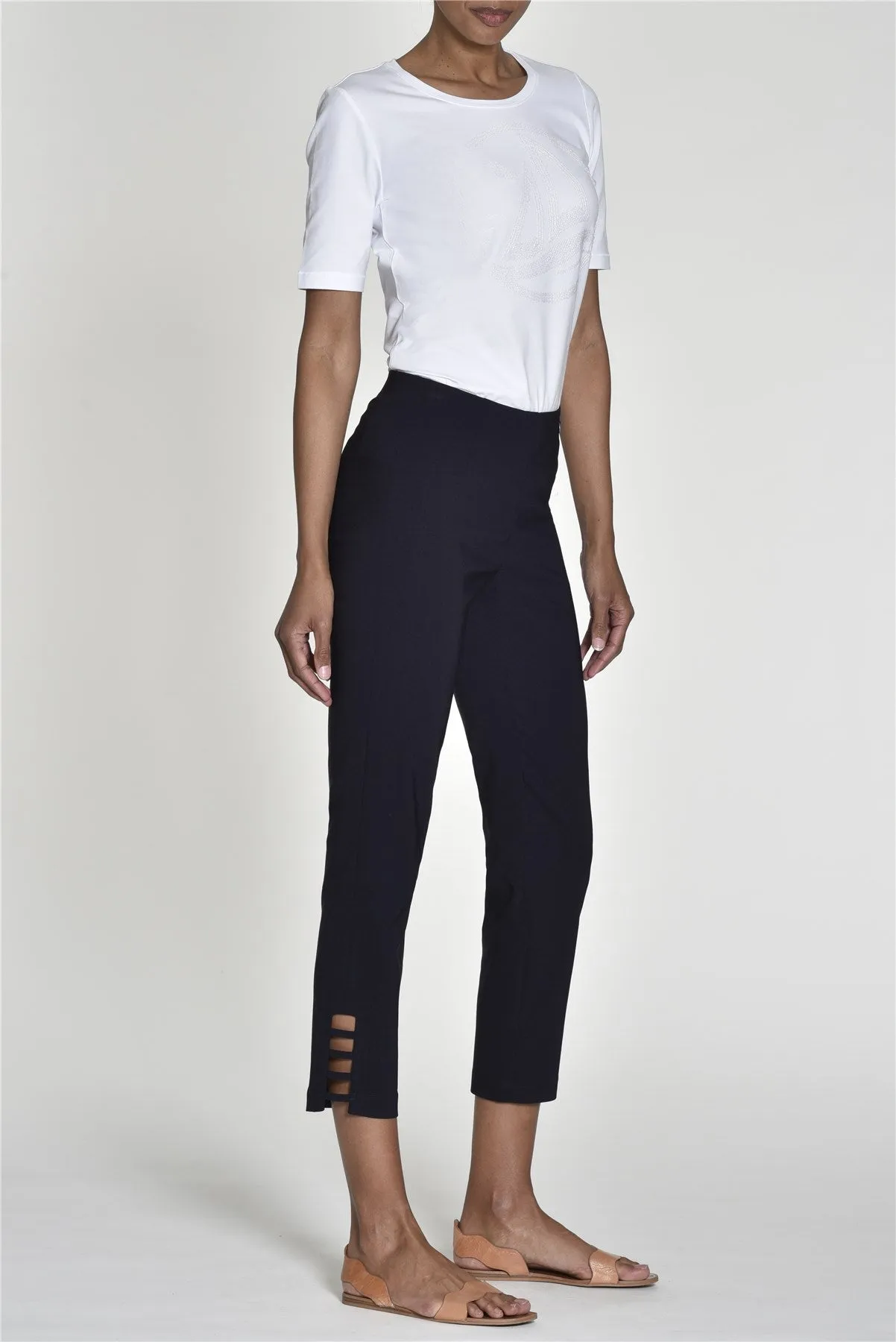 Robell LENA Stretch trousers with Ladder Detail. All Colours