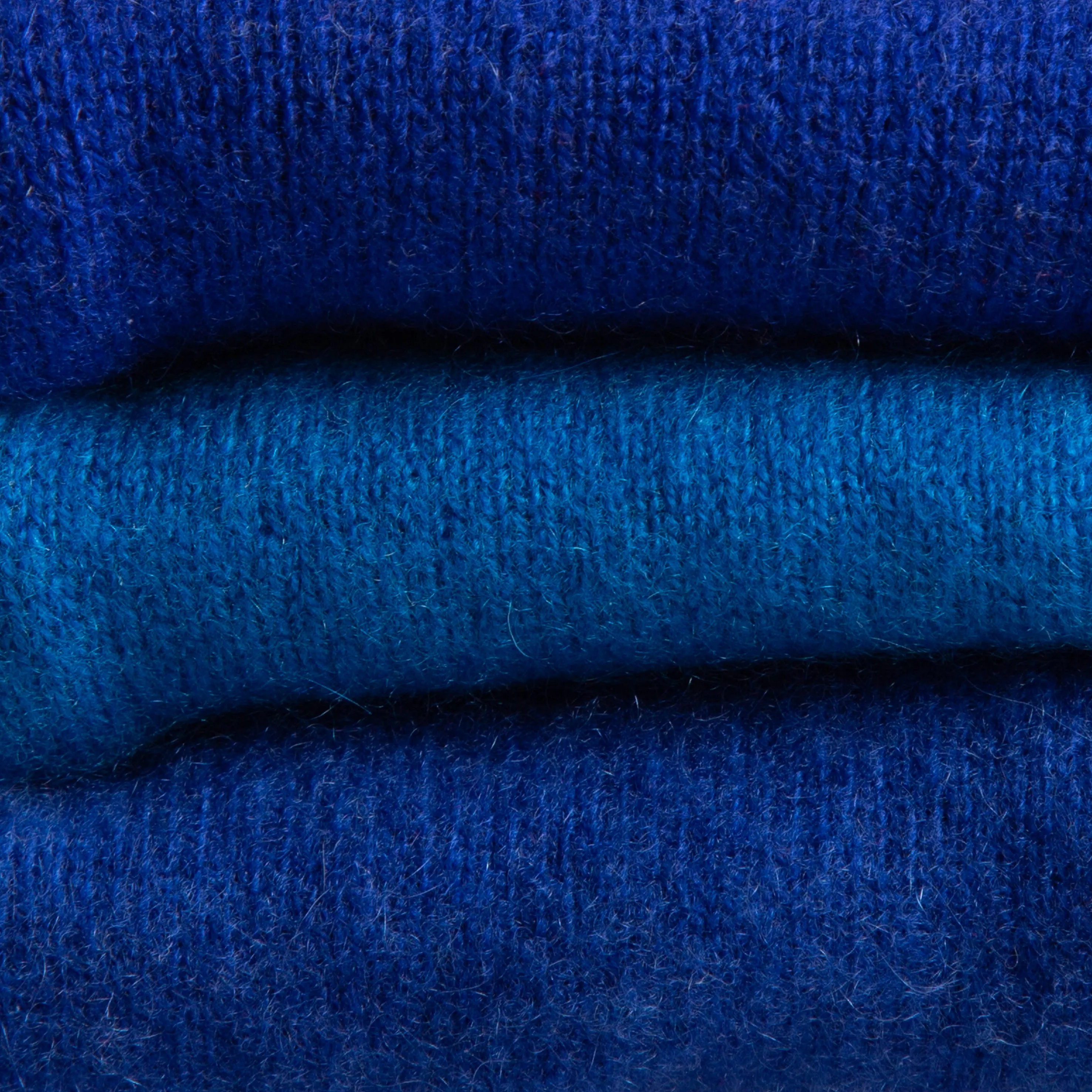 Royal Blue Cashmere Fingerless Gloves