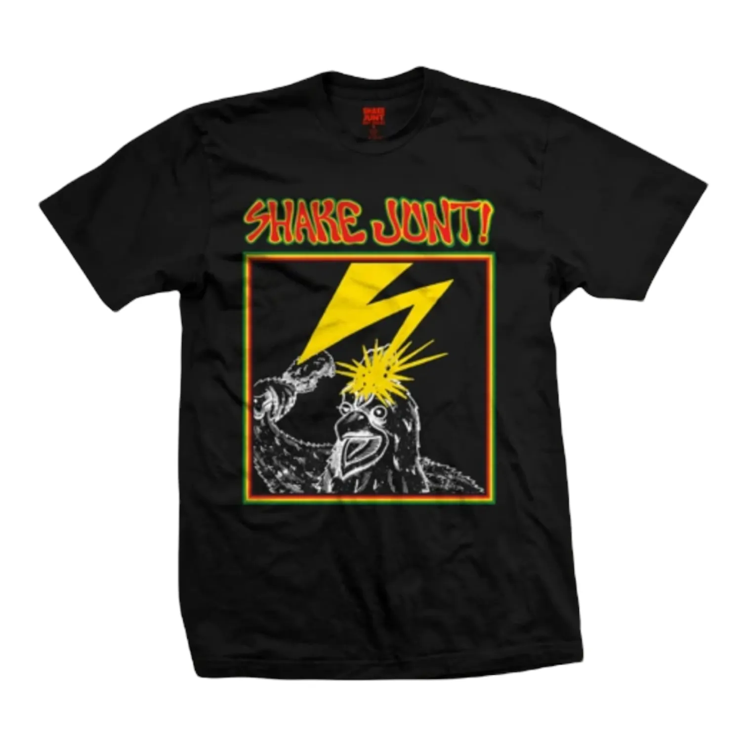 SHAKE JUNT TYSON BRAINS T SHIRT BLACK