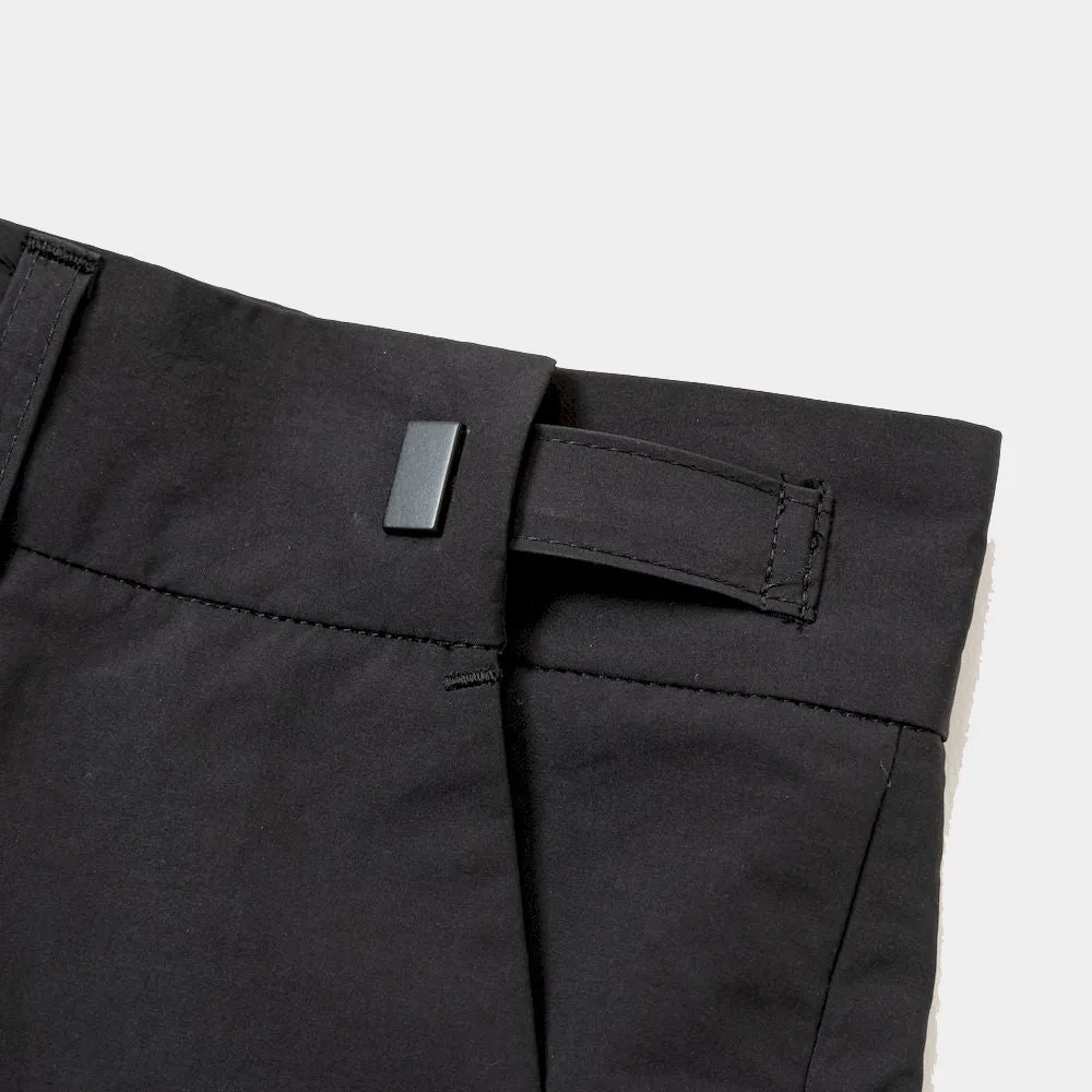 Side Zip Paper Touch Slacks(Off Black)/MW-PT24103