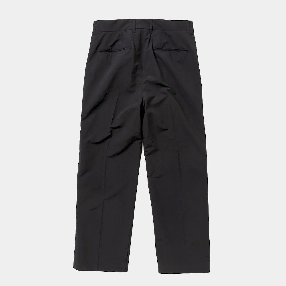 Side Zip Paper Touch Slacks(Off Black)/MW-PT24103