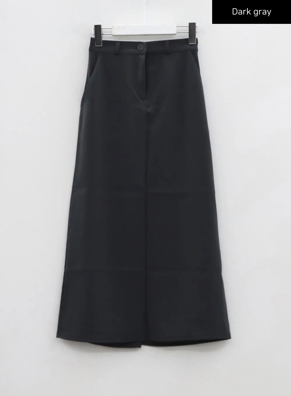 Simple High Waist H-Line Long Skirt CO06