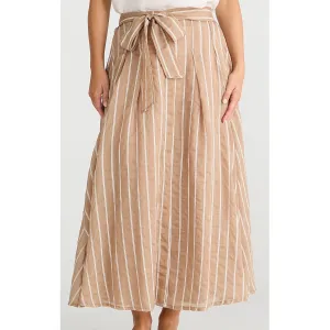 Skirt Rossi - Latte Stripe