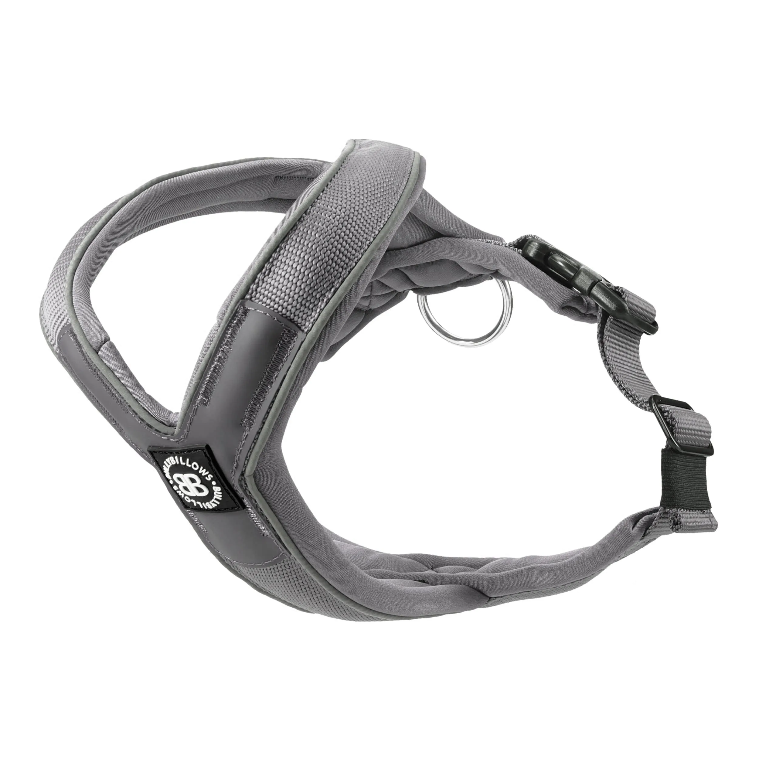 Slip on Harness | Foam Padded - Metal Grey