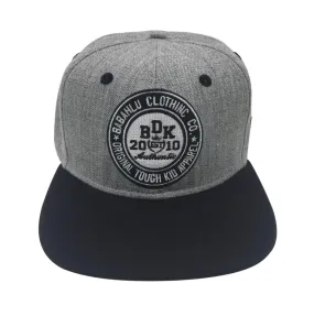 Snapback Cap Black and Grey