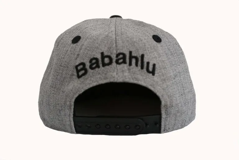 Snapback Cap Black and Grey