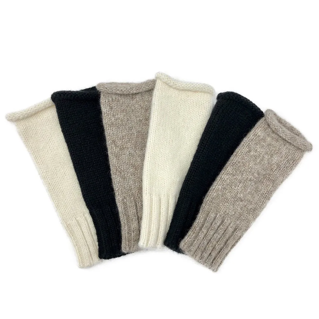 Snow Essential Knit Alpaca Gloves by SLATE   SALT