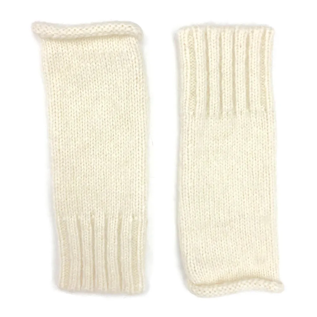 Snow Essential Knit Alpaca Gloves by SLATE   SALT