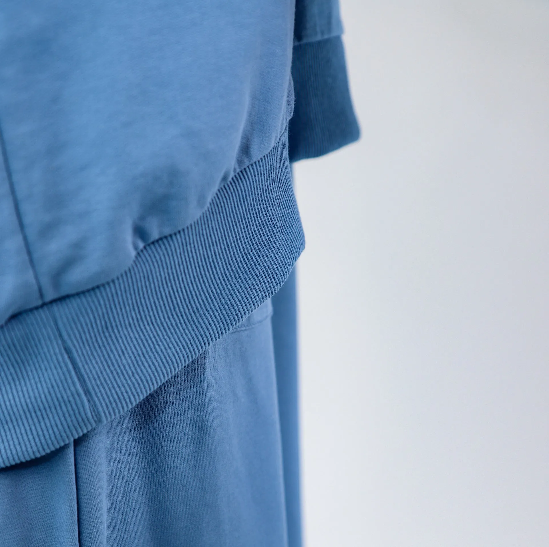 Sport Hijab Style: "Blue Cloud", Tracksuit - Hoodie with Skirt