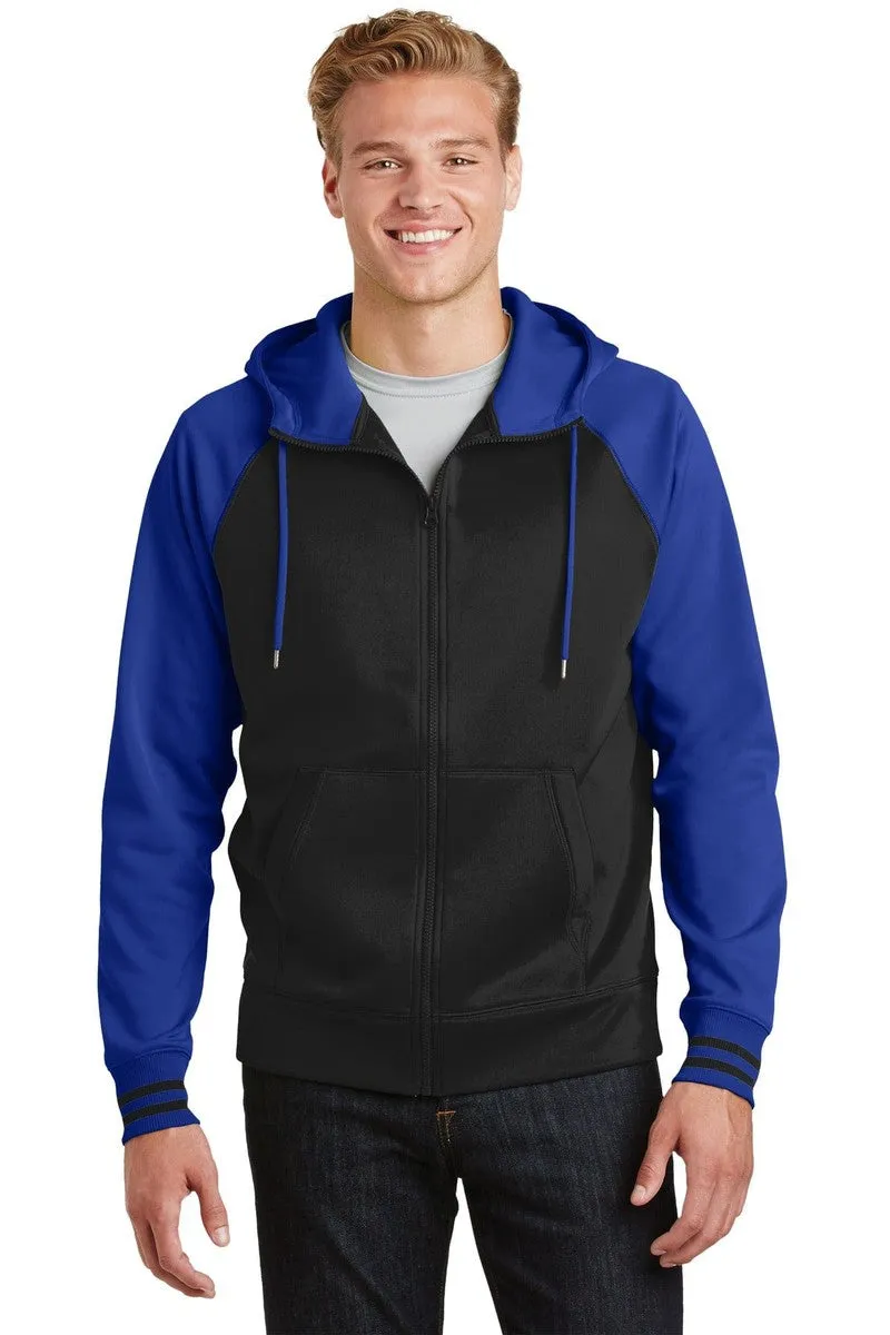 Sport-Tek ST236: Sport-Wick Varsity Fleece Full-Zip Hooded Jacket