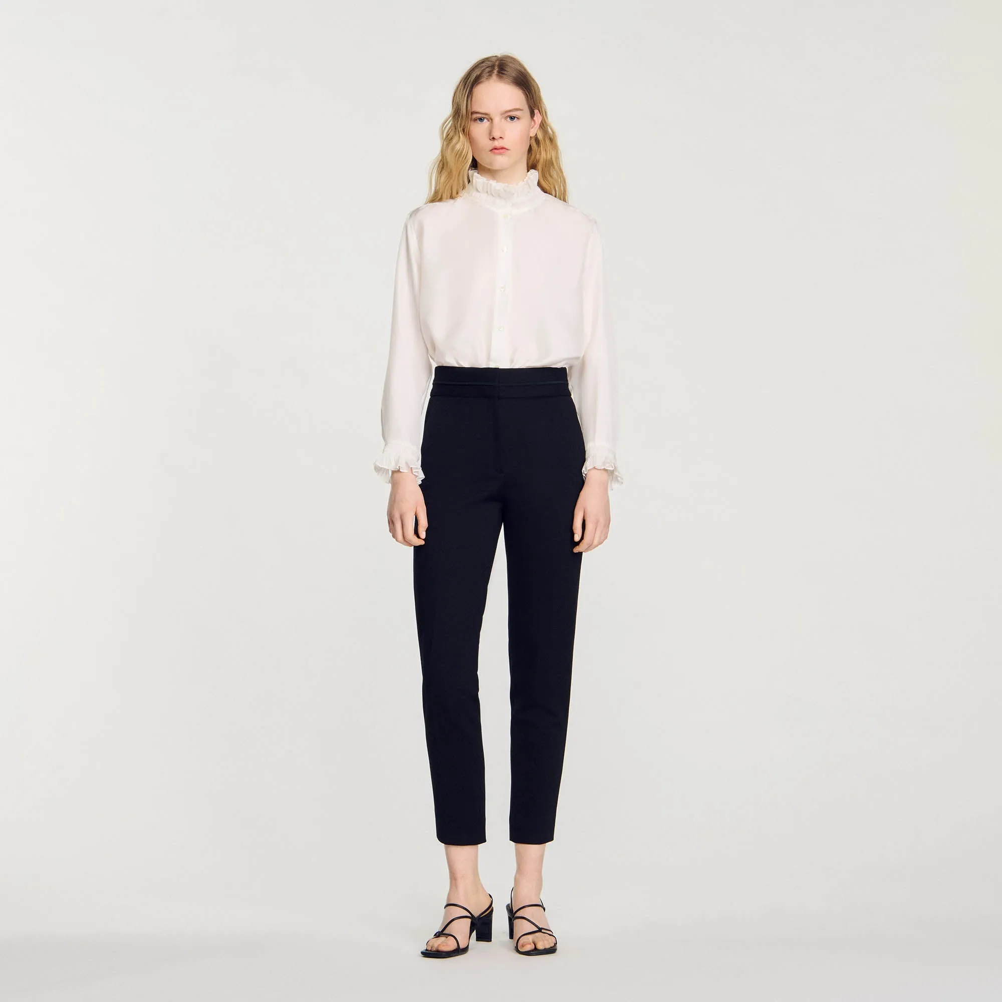 Straight-Leg Trousers