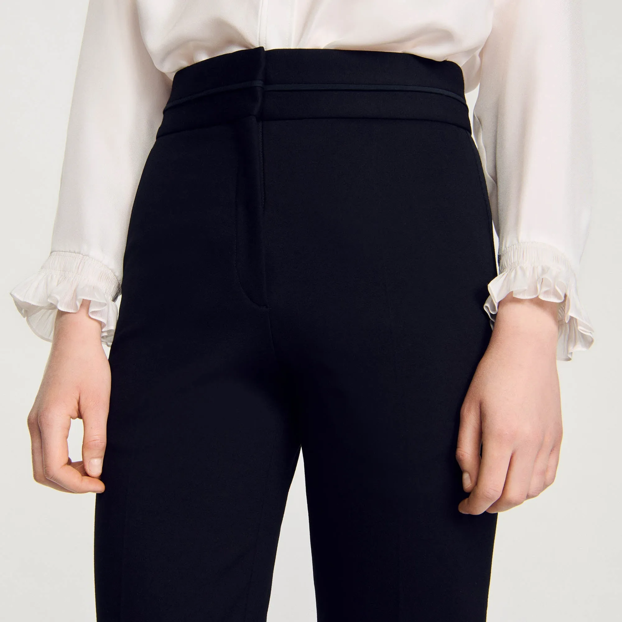 Straight-Leg Trousers