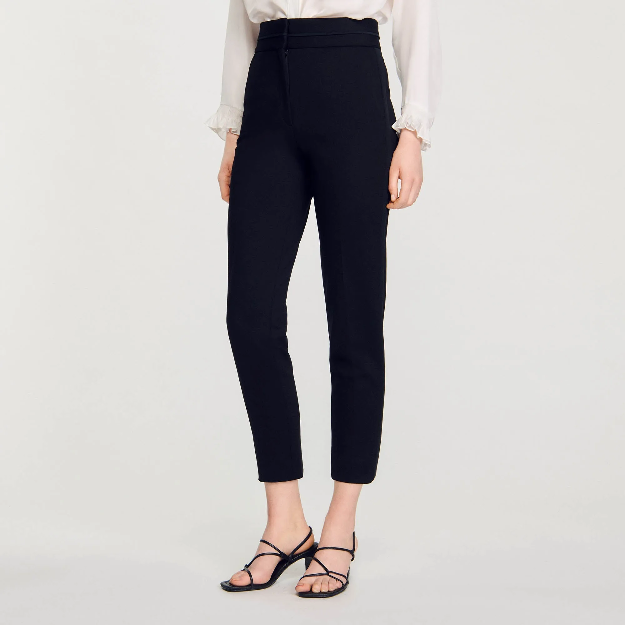 Straight-Leg Trousers