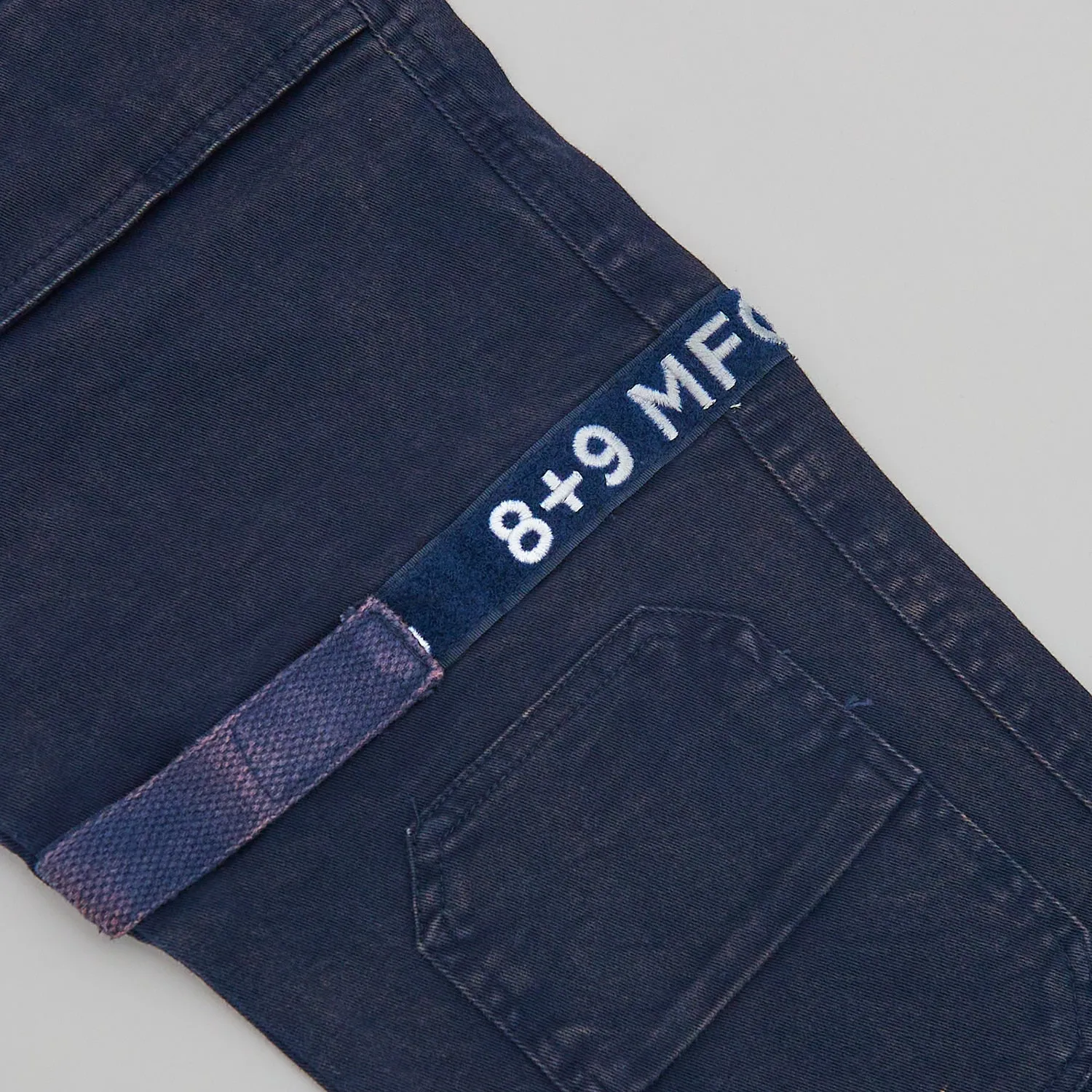 Strapped Up Vintage Washed Utility Pants Navy