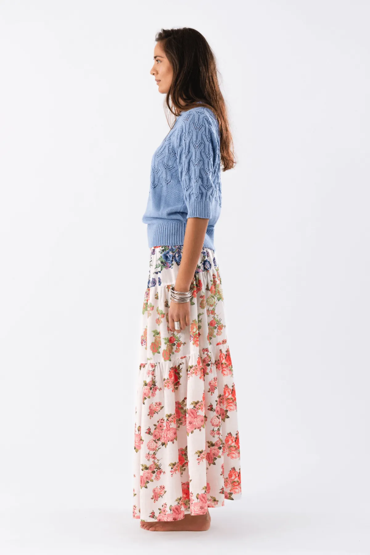 SUNSET MAXI SKIRT MULTI