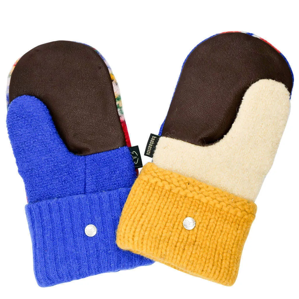 Sweater Mittens with Buckskin Palms