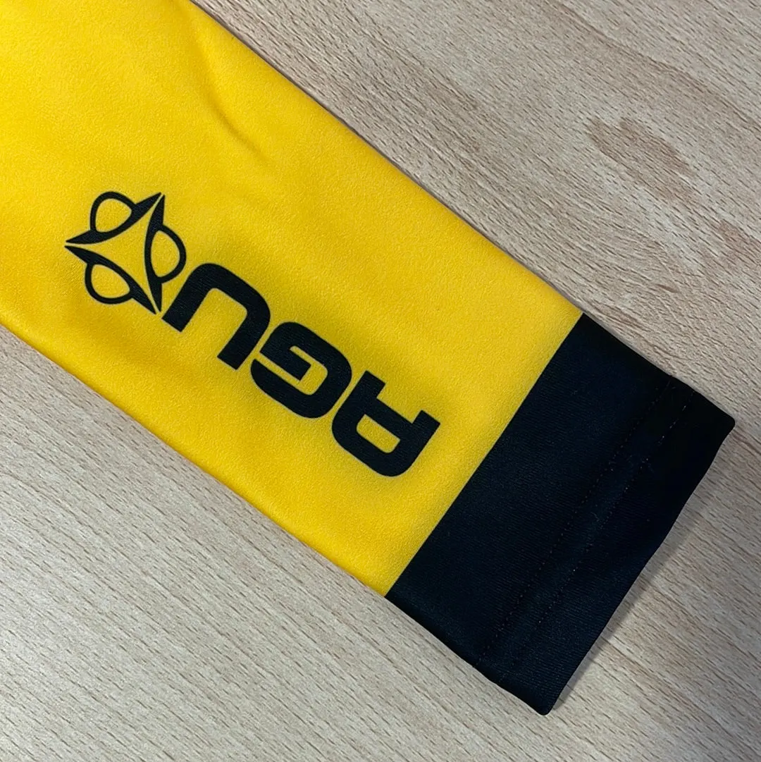 Team Jumbo Visma | AGU Premium Thermal Yellow Arm Warmers