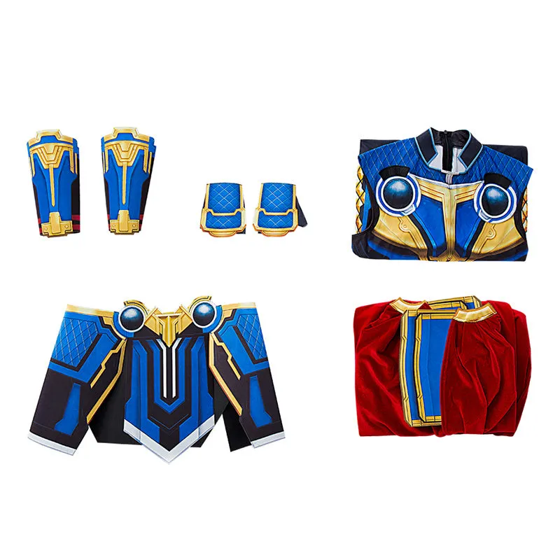 Thor Love and Thunder Thor Cosplay Costume Supermen Jumpsuit Bodysuit Halloween Party Suit