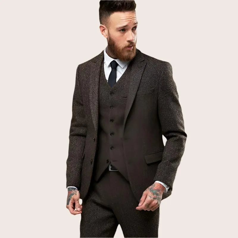 Three-piece suit