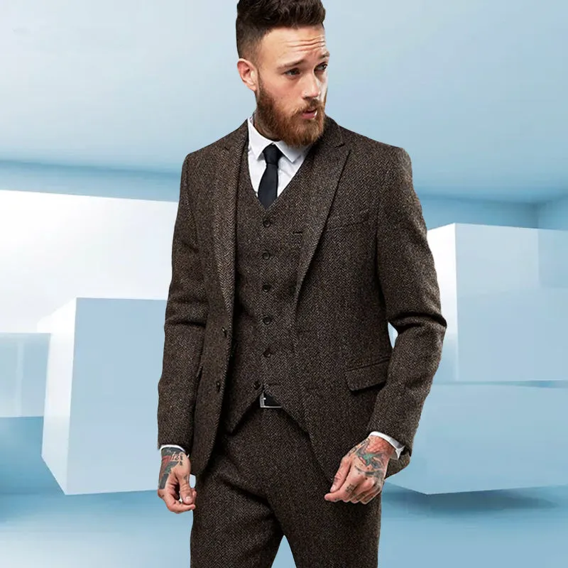 Three-piece suit