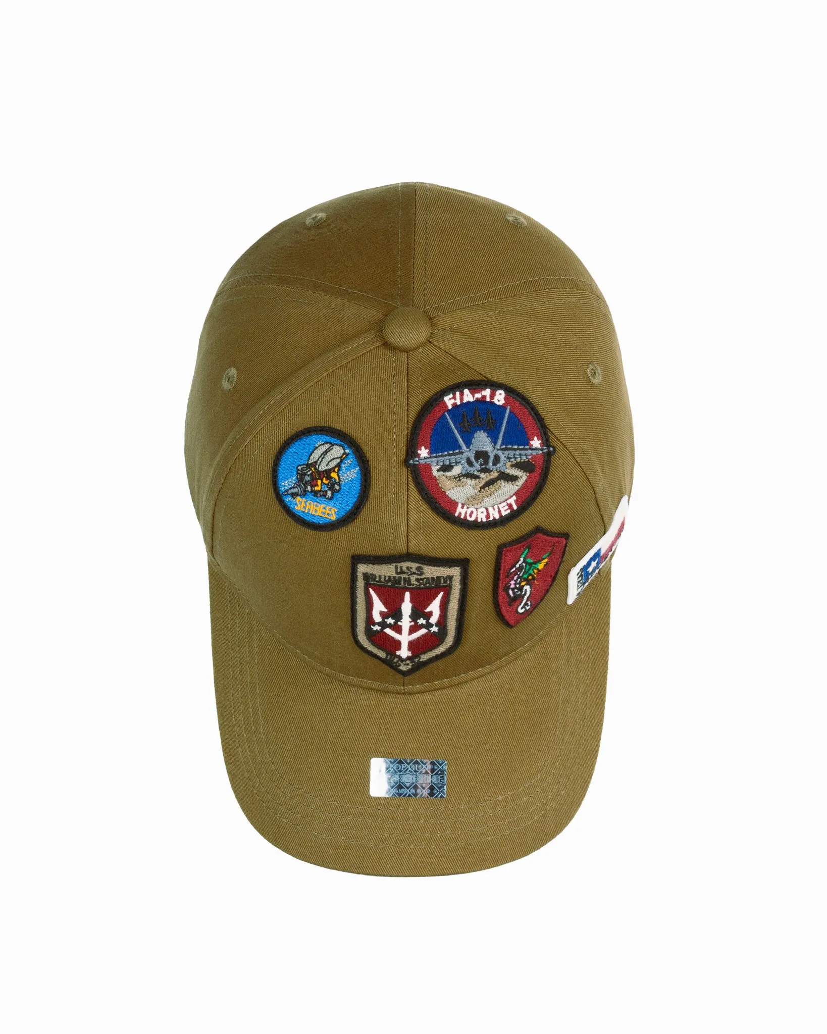 TOP GUN® CAP WITH PATCHES