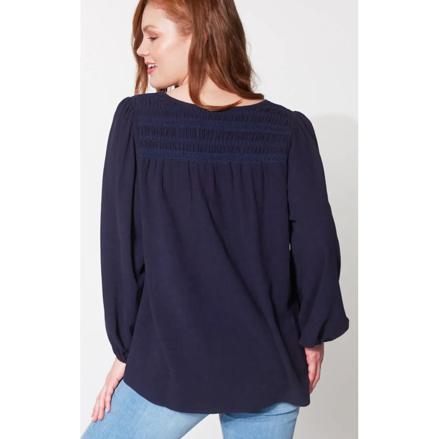 Top Lauder Blouse - Midnight