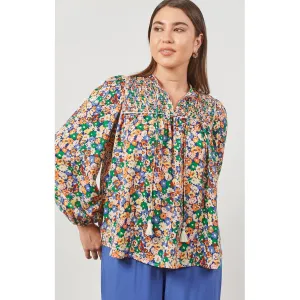 Top Romance Blouse - Meadow Bloom