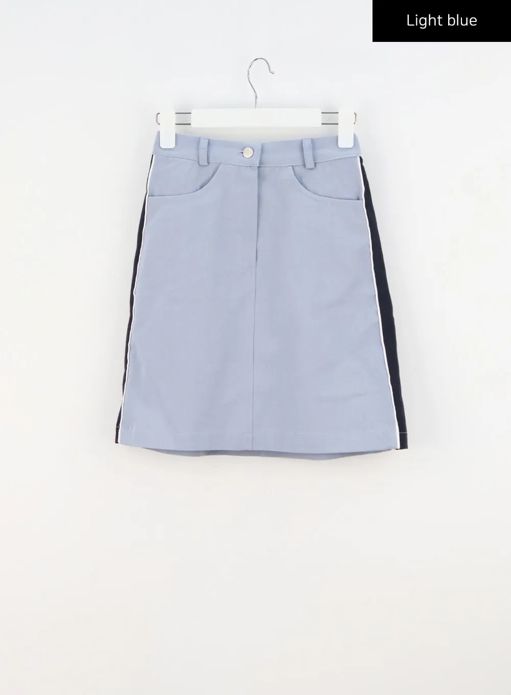 Two Color Mini Skirt CY303