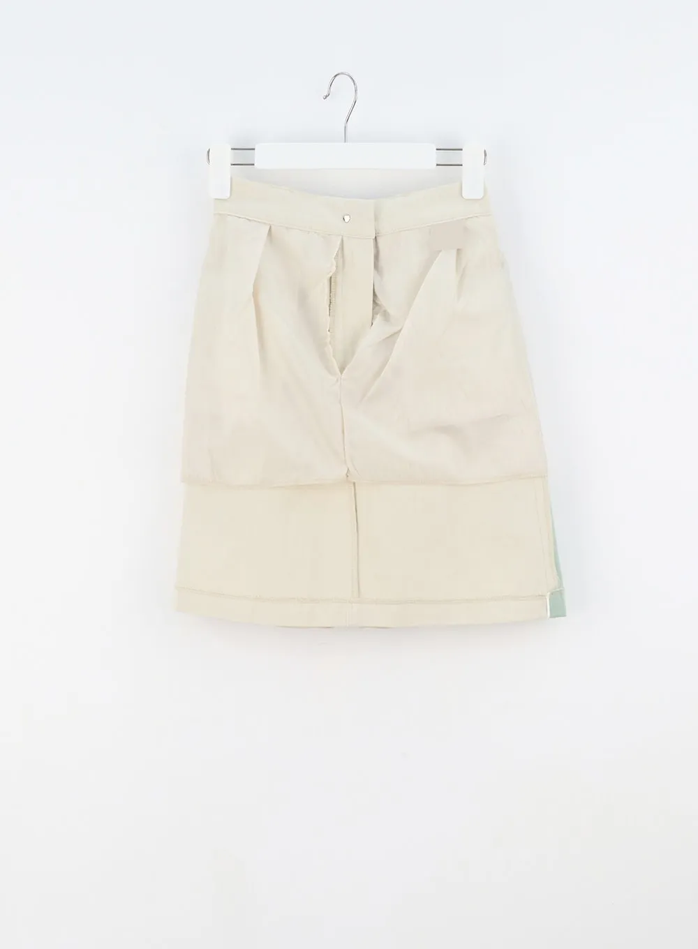 Two Color Mini Skirt CY303