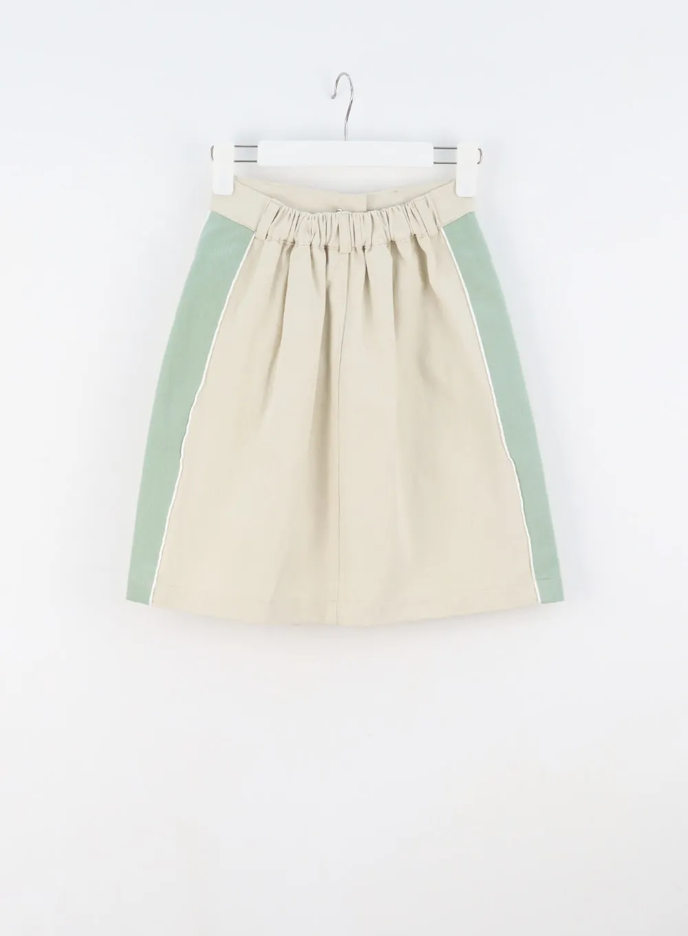 Two Color Mini Skirt CY303