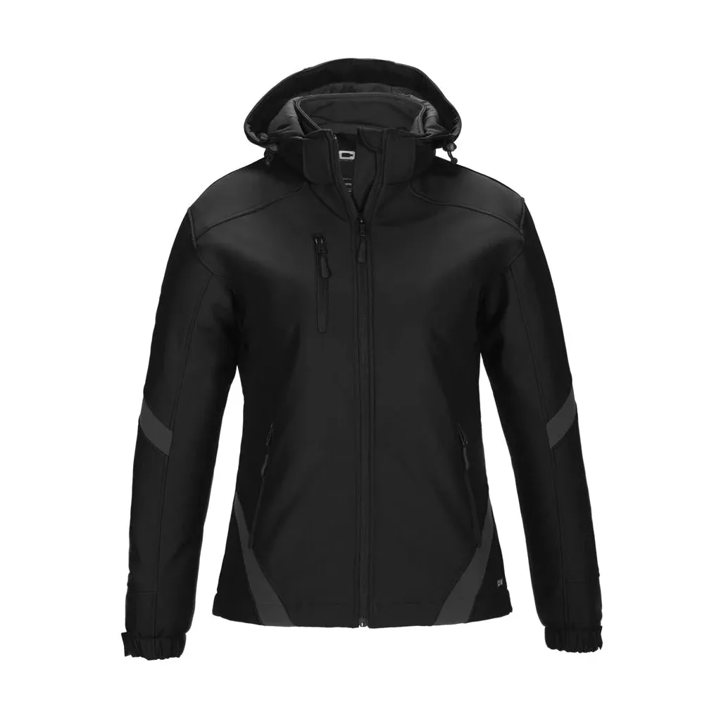 Typhoon - Ladies Insulated Softshell Jacket w/ Detachable Hood