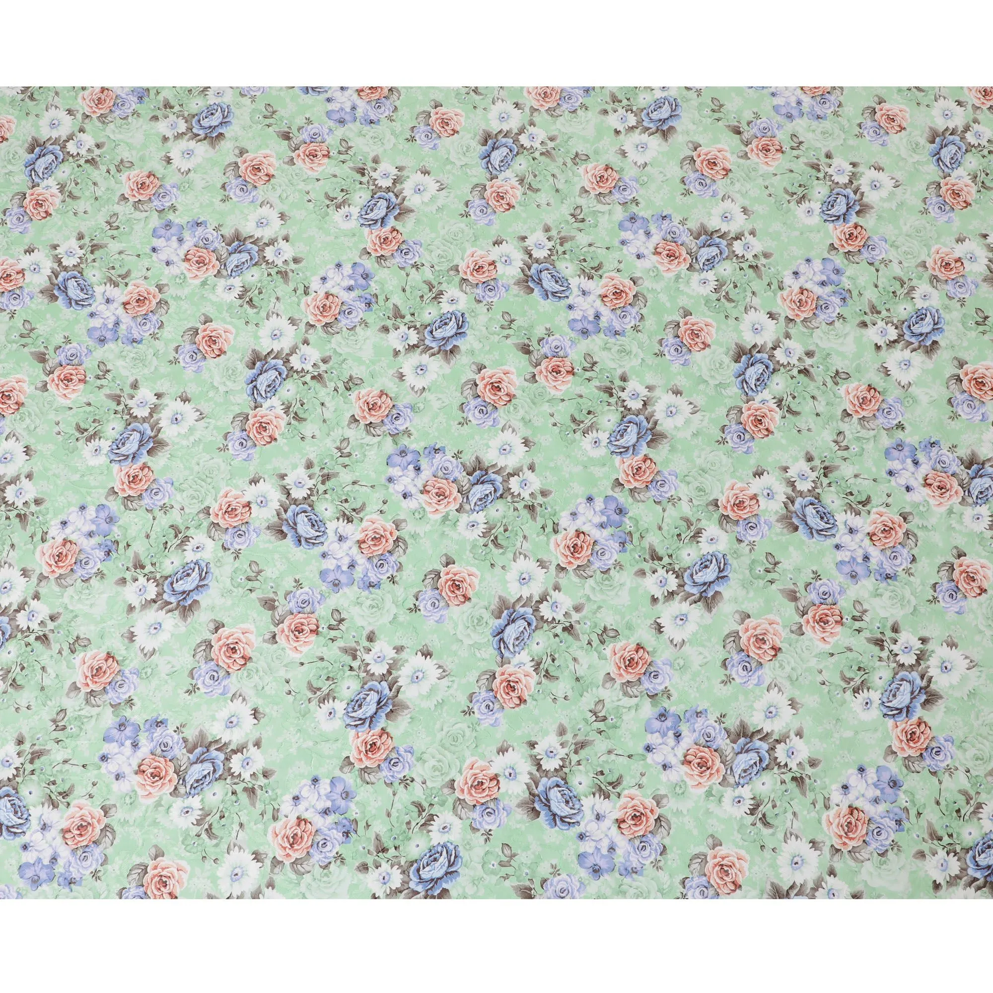 Uragiri Cotton Voile Fabric - Spring Rose Medley Print, 110 cm Wide, Japanese Craft-D17722