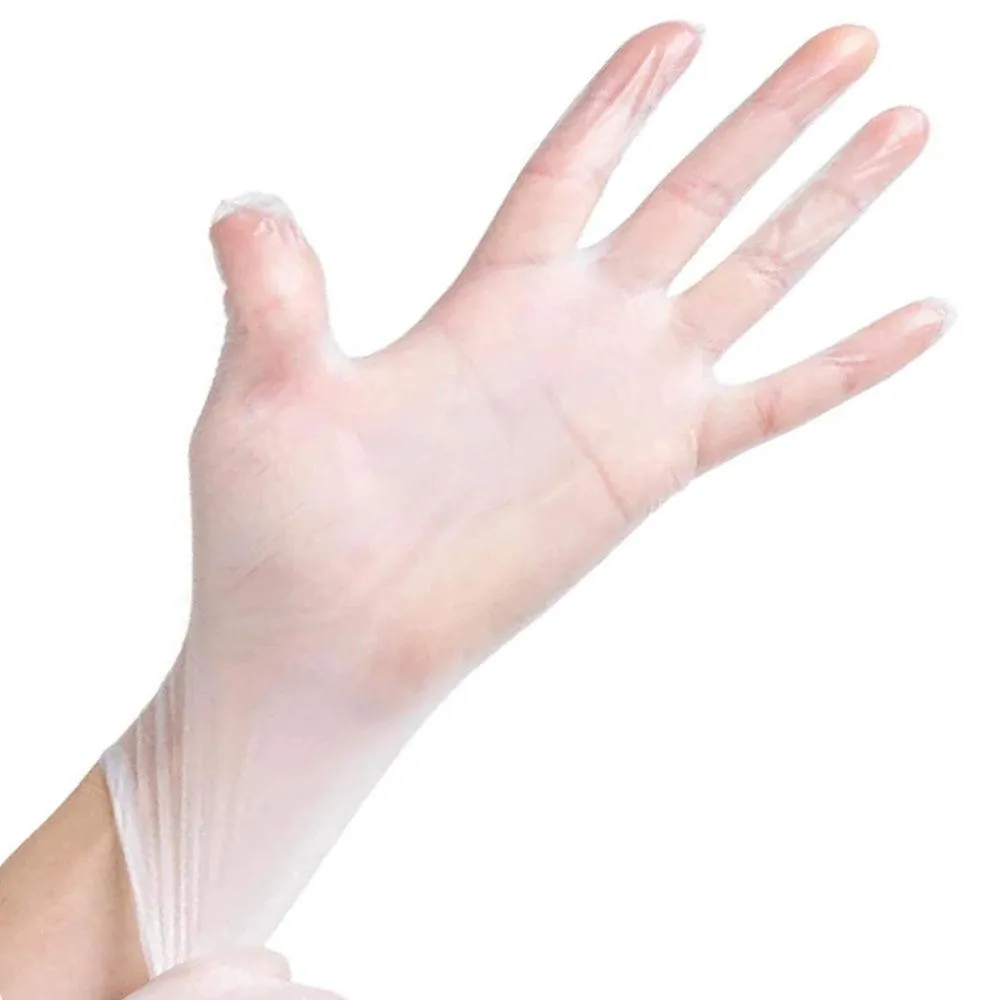 Vinyl Disposable Gloves (Case of 1,000) - 100% Recyclable | Latex-Free Gloves