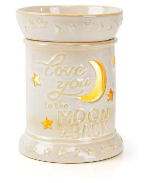 Vp Home Ceramic Fragrance Warmer (Love You To The Moon & Back)