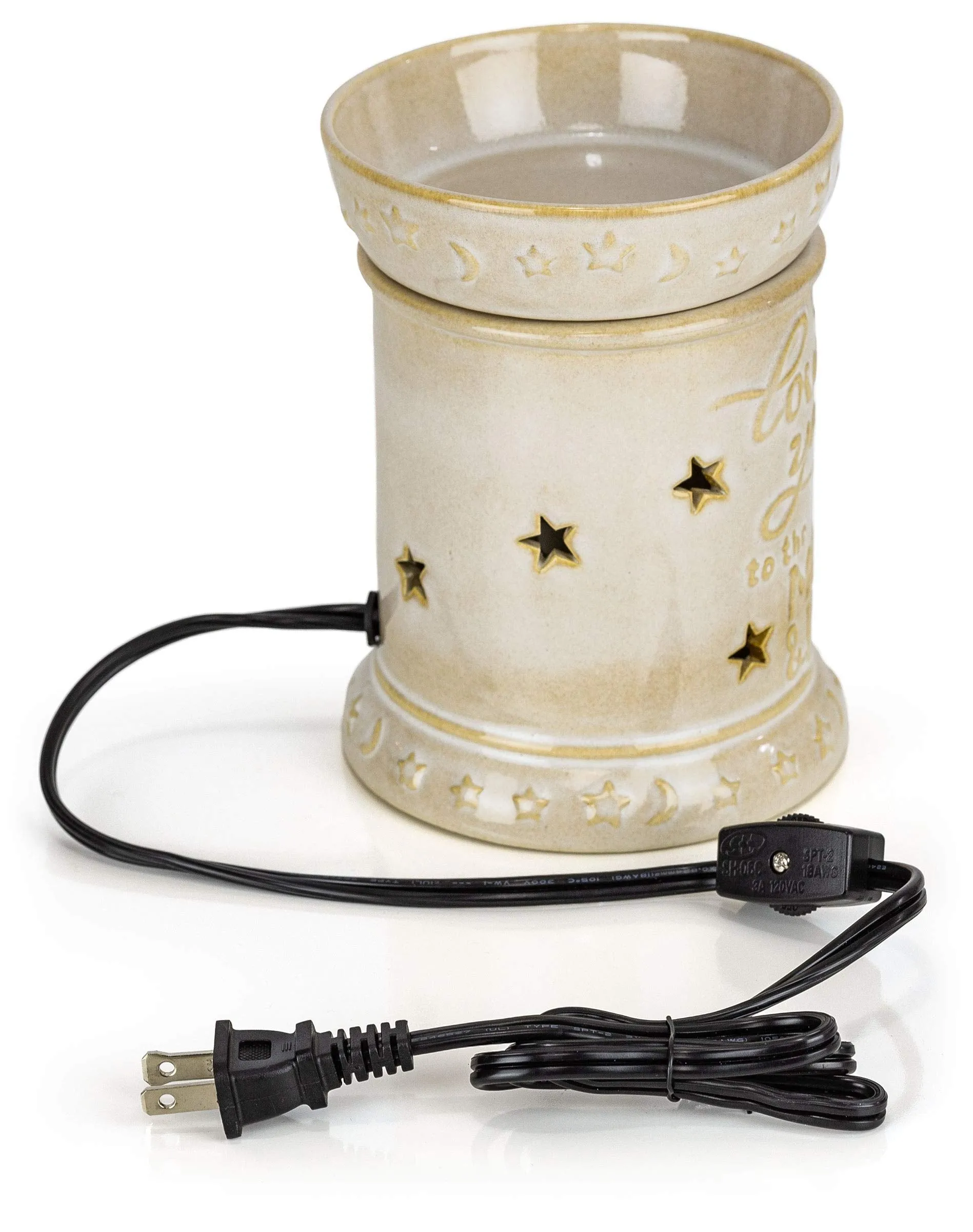 Vp Home Ceramic Fragrance Warmer (Love You To The Moon & Back)