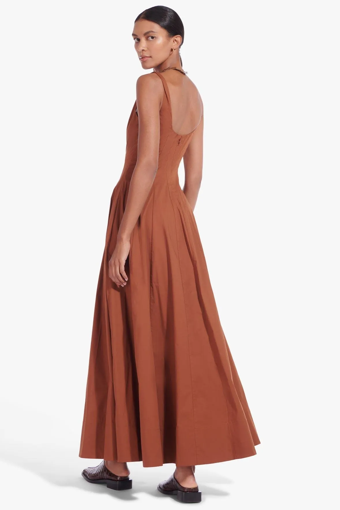 WELLS MAXI DRESS | TAN