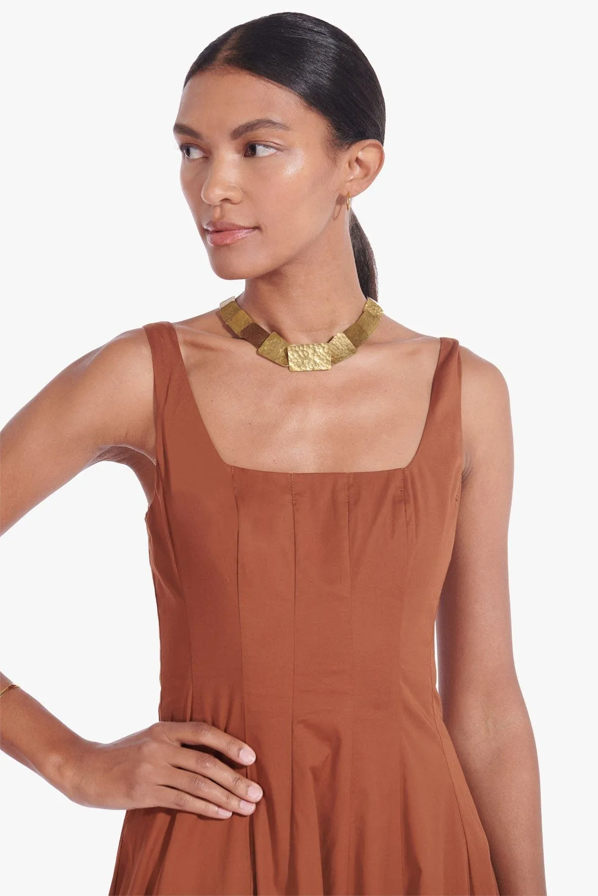 WELLS MAXI DRESS | TAN