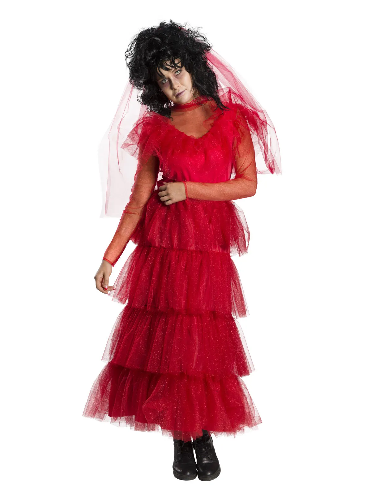 Women's Costume - Lydia Deetz Wedding Dress